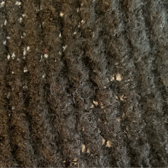 Free People Black V-Neck Sweater Tunic - Picture 3 of 3